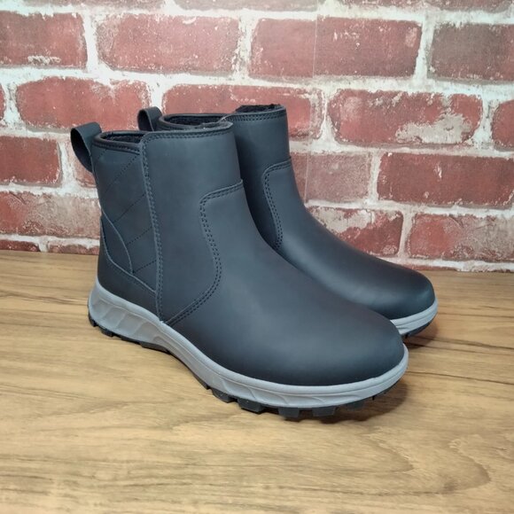 Khombu Boots Womens Size 6 New All-Weather Boot Black Dusk Chukka NWT - Picture 1 of 10